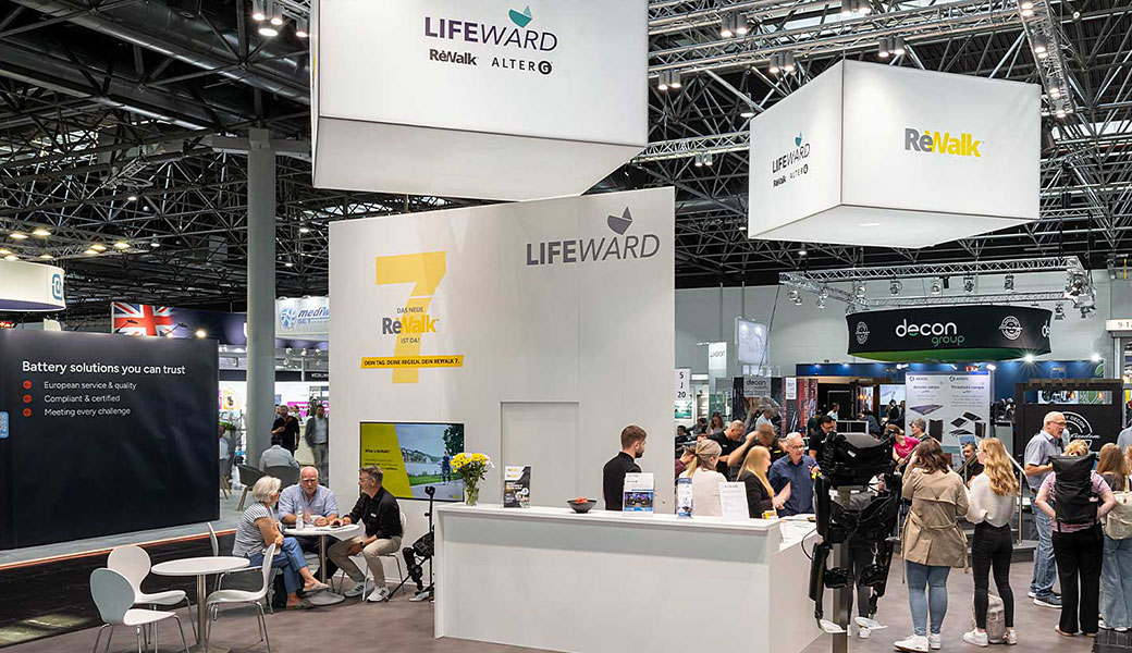 MA Messebau Unternehmen Teaser Messestand REWALK